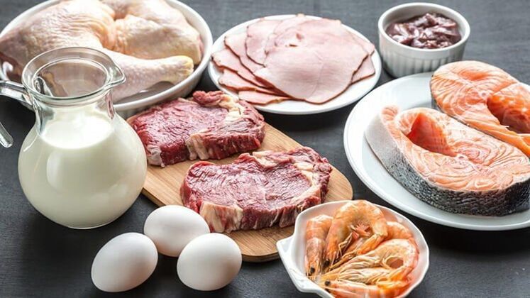 Дозволені продукти для білкової дієти