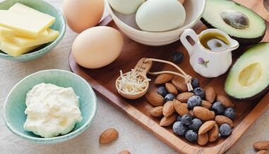 дозволені продукти на кето-дієті