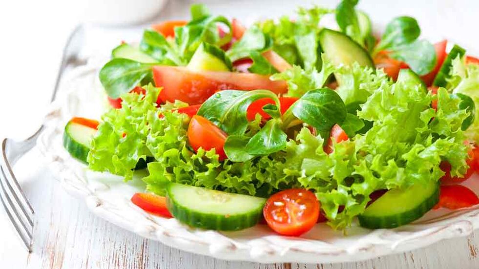 овочевий салат для улюбленої дієти